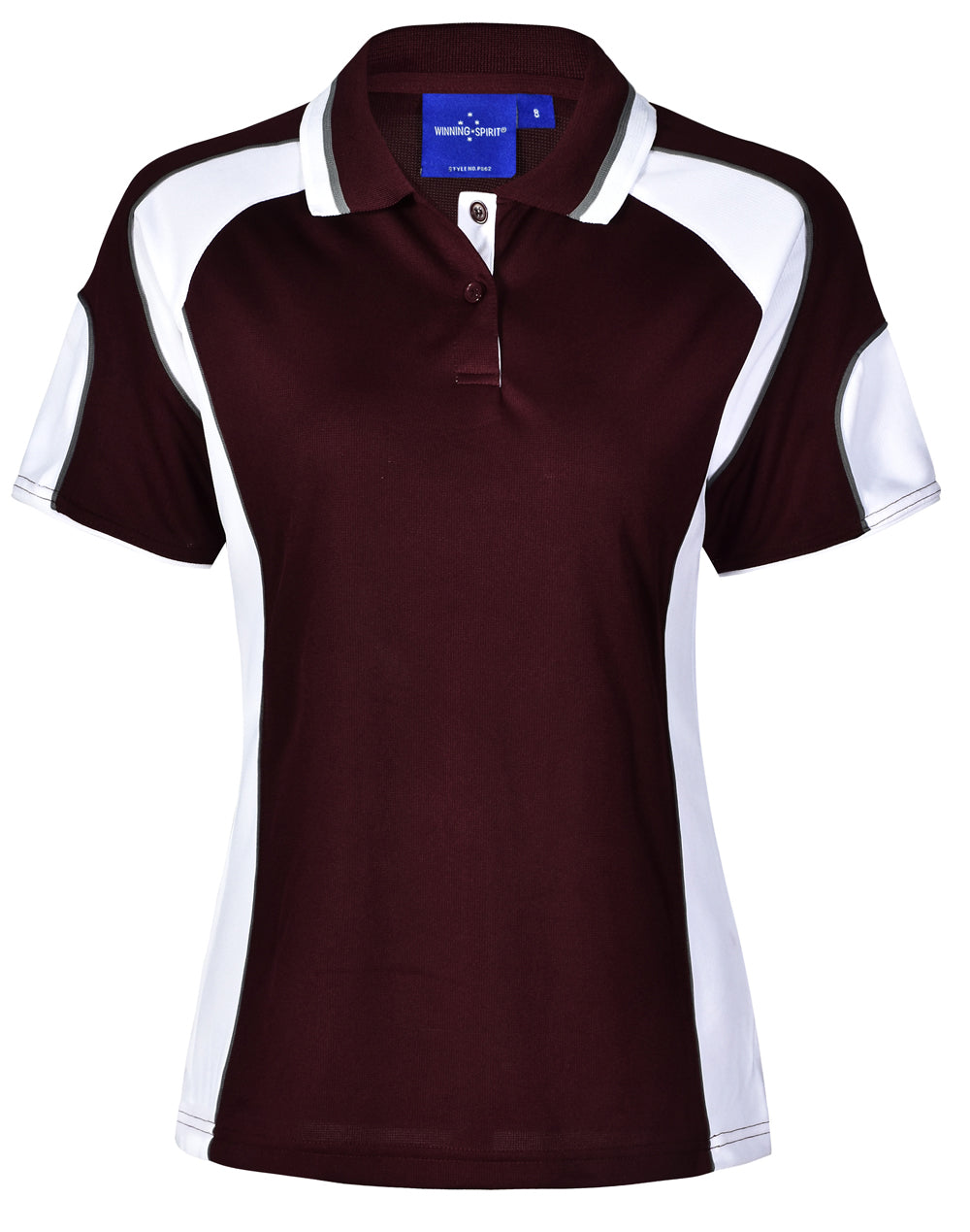 Ladies Cooldry Contrast Polo Sleeve Panels - PS62 (10 colours)