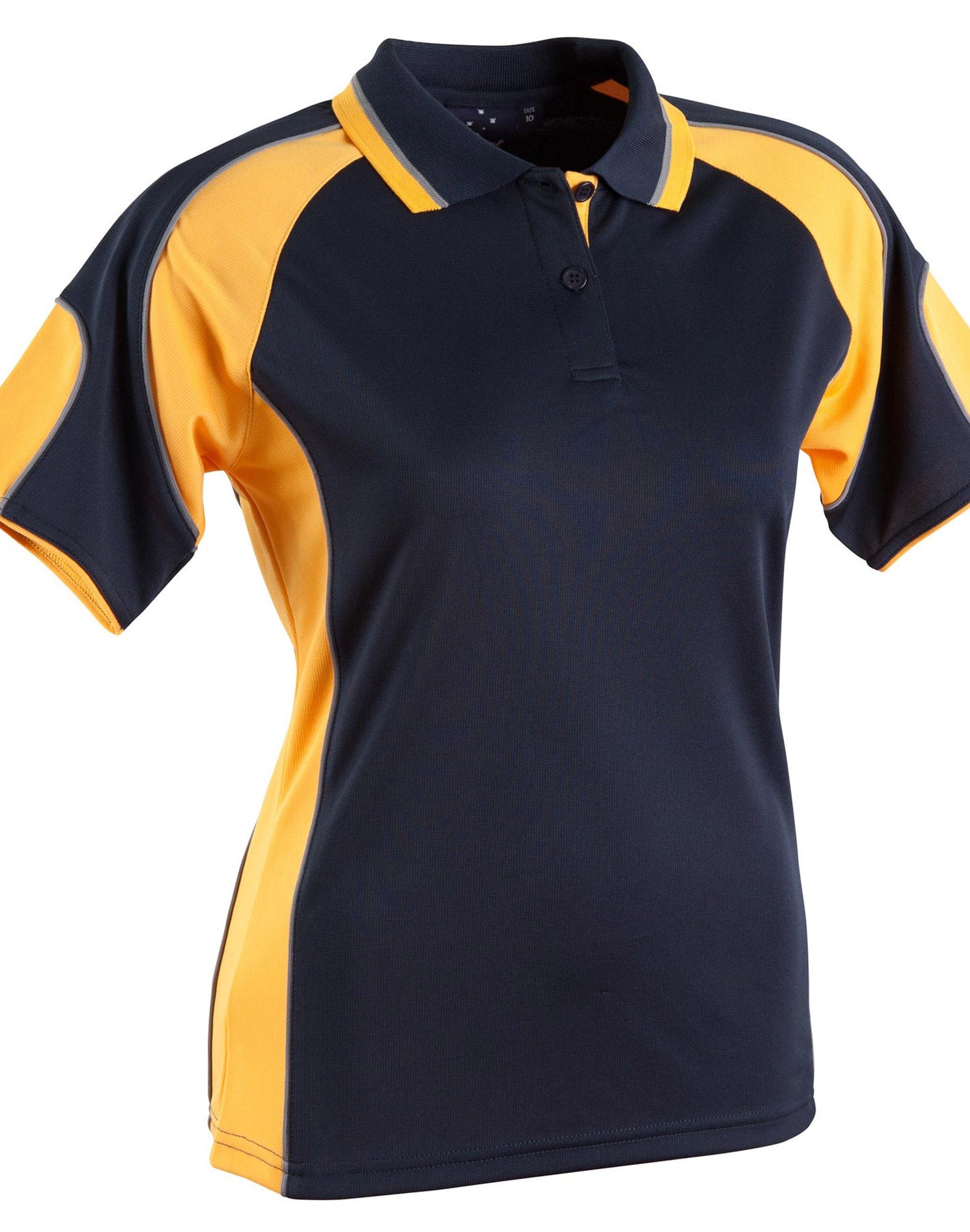 Ladies Cooldry Contrast Polo Sleeve Panels - PS62 (10 colours)