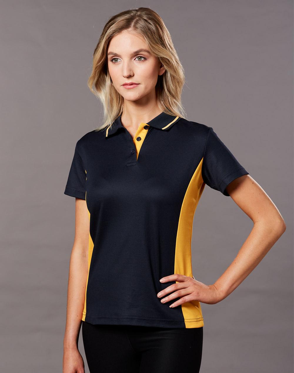 Ladies TrueDry Contrast Short Sleeve Polo - PS74