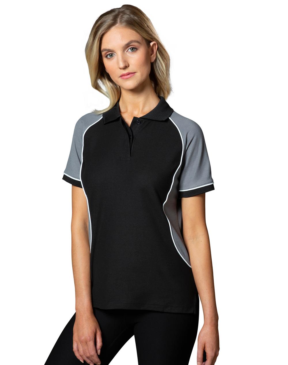 Ladies Truedry Tri Colour Polo - PS78