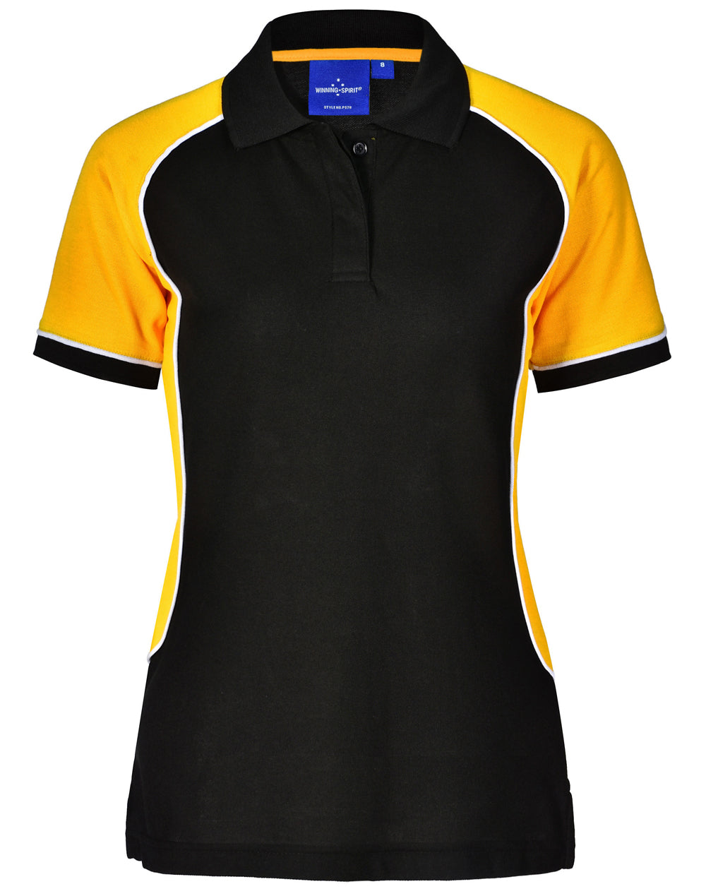 Ladies Truedry Tri Colour Polo - PS78