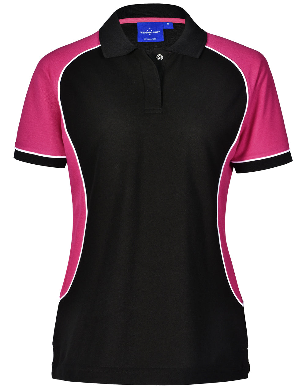 Ladies Truedry Tri Colour Polo - PS78