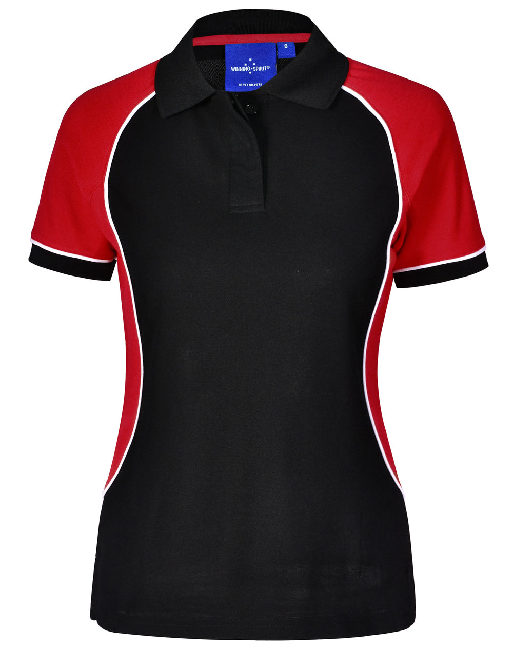 Ladies Truedry Tri Colour Polo - PS78