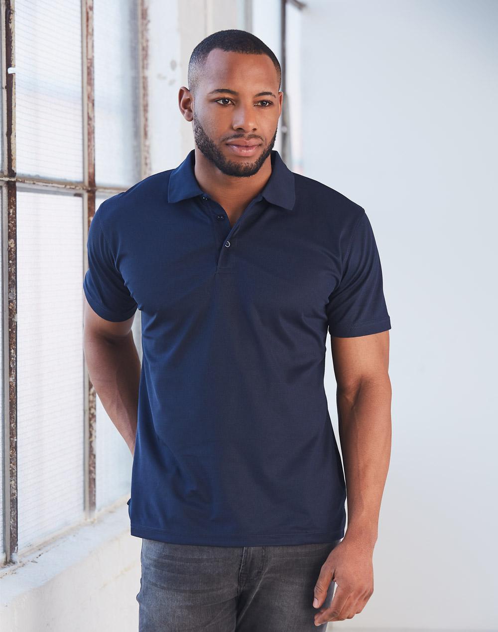 Men's CoolDry® Polyester Piqué Polo - PS81