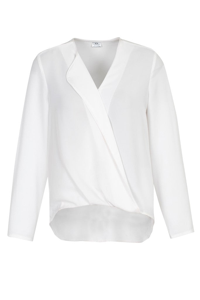 Lily Ladies Hi-Lo Blouse - S014LL