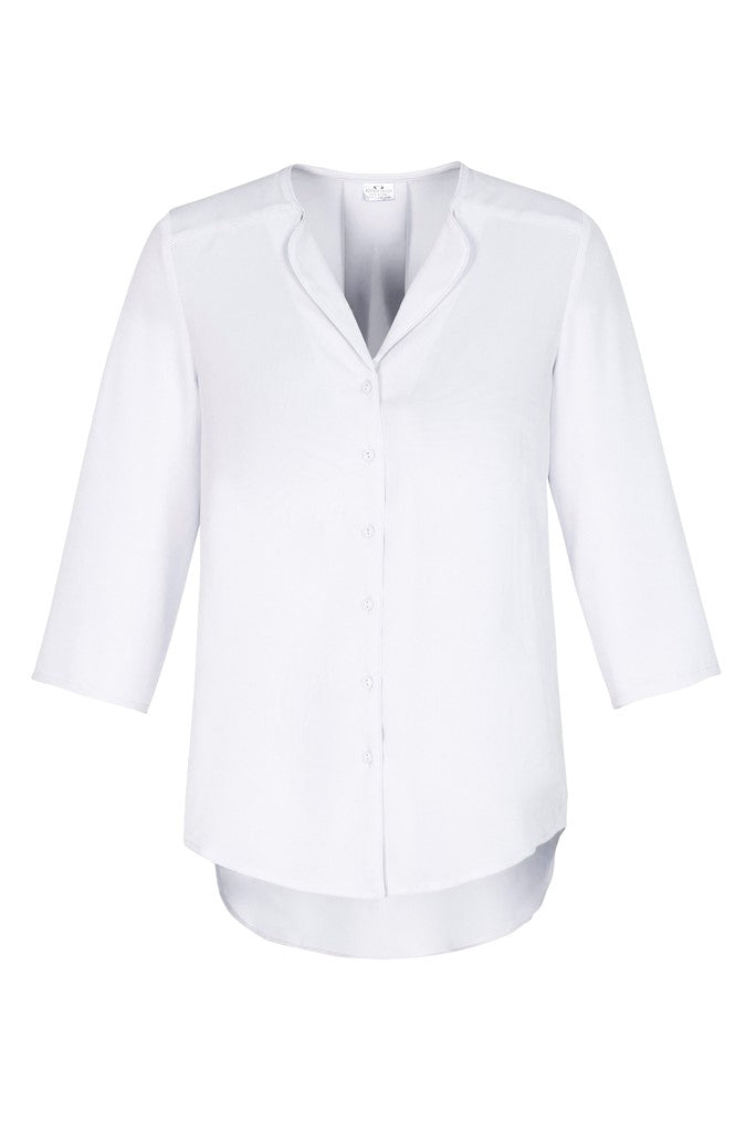 Lily Ladies Longline Blouse - S015LT