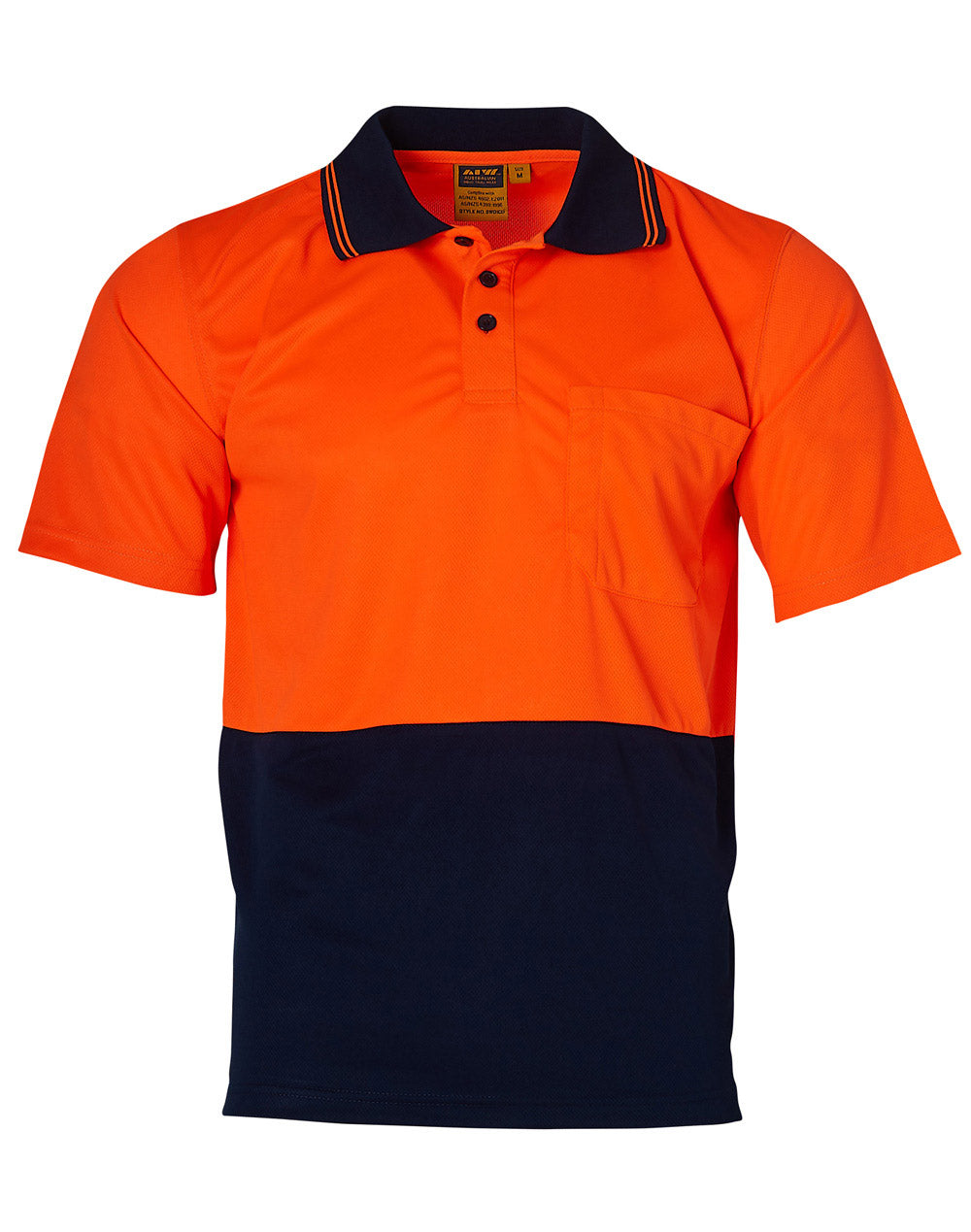 Hi Vis TrueDry Mesh Polo Short Sleeve - SW01TD