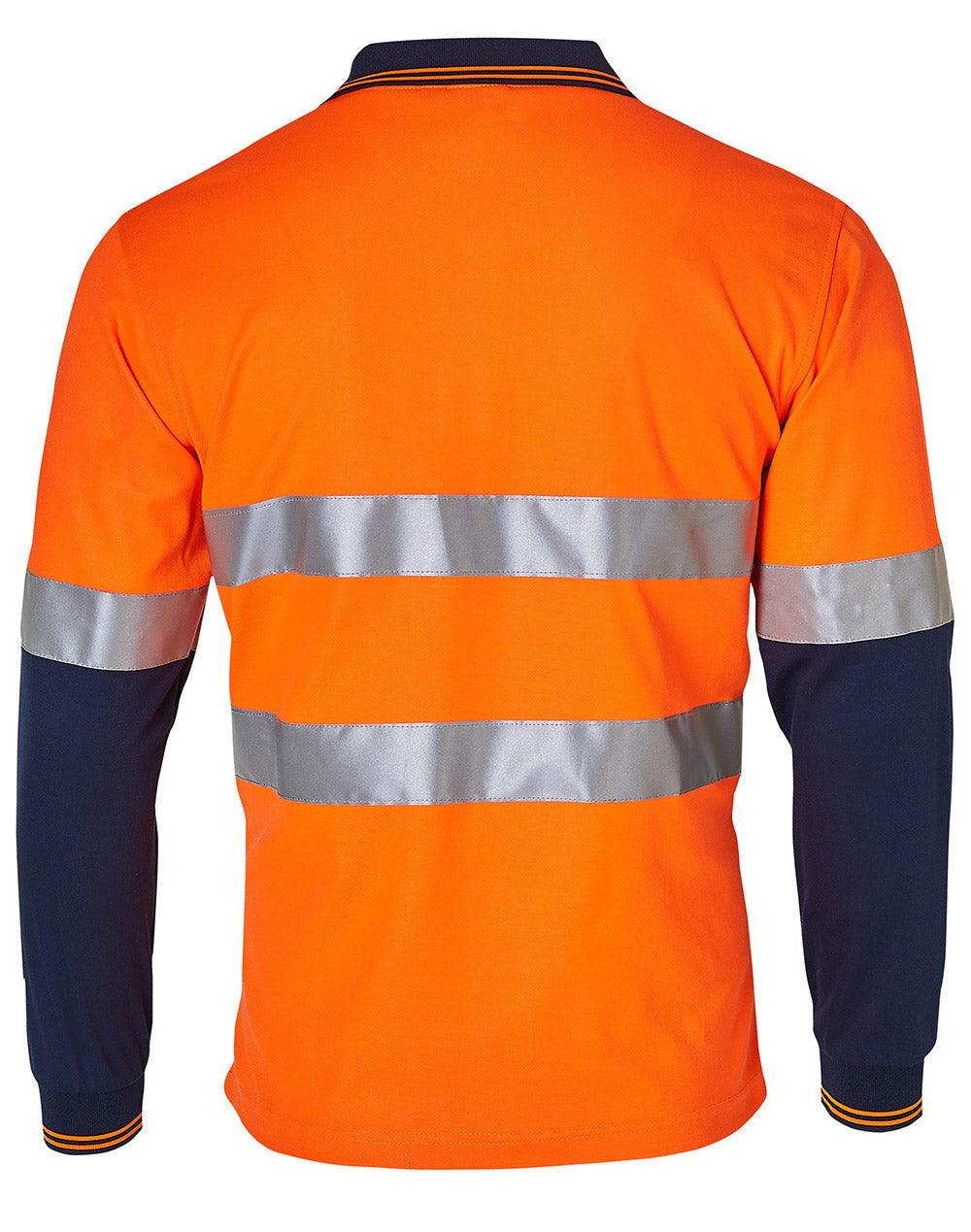 Men's TrueDry Safety Long Sleeve Polo With Tape - SW21A