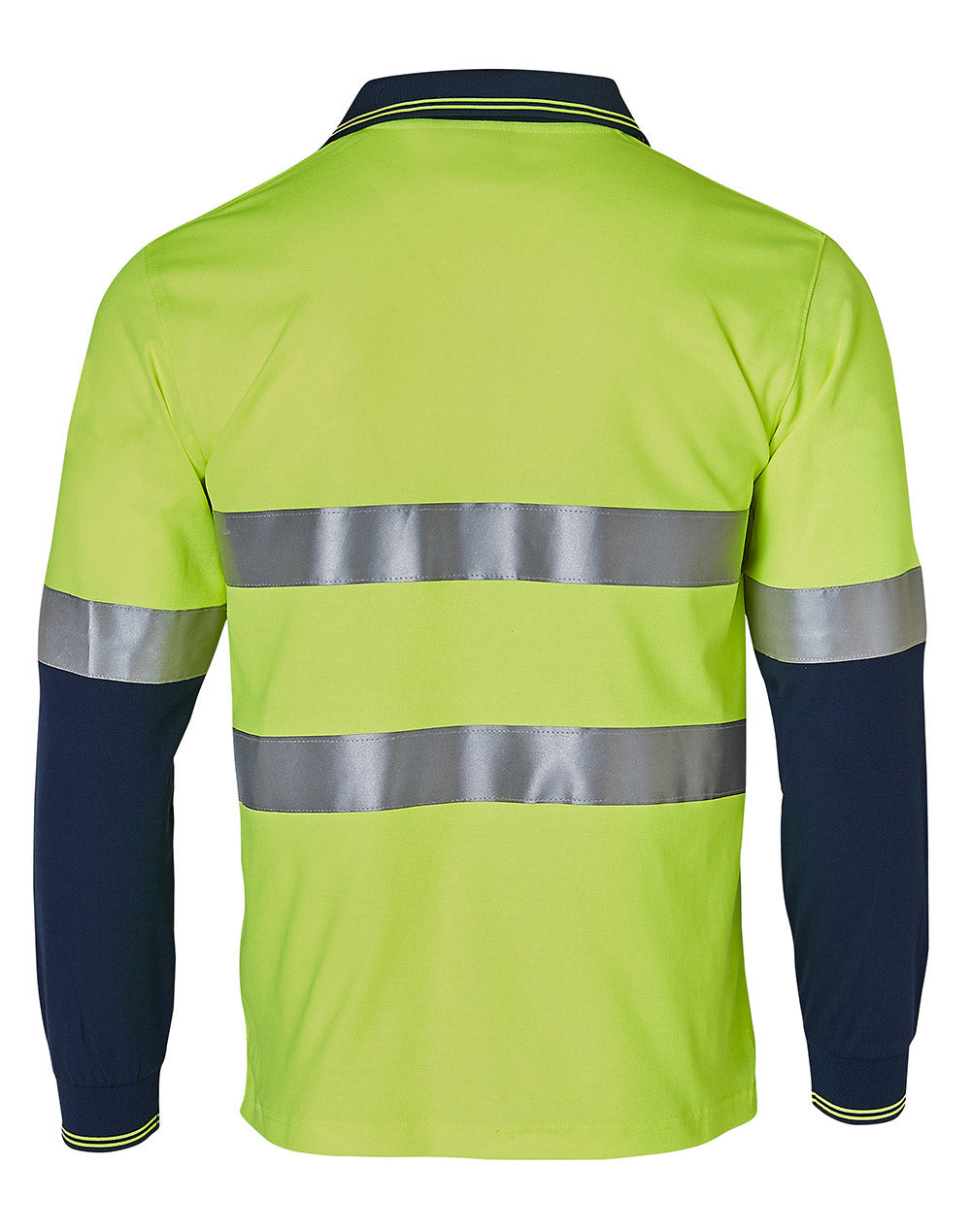 Men's TrueDry Safety Long Sleeve Polo With Tape - SW21A