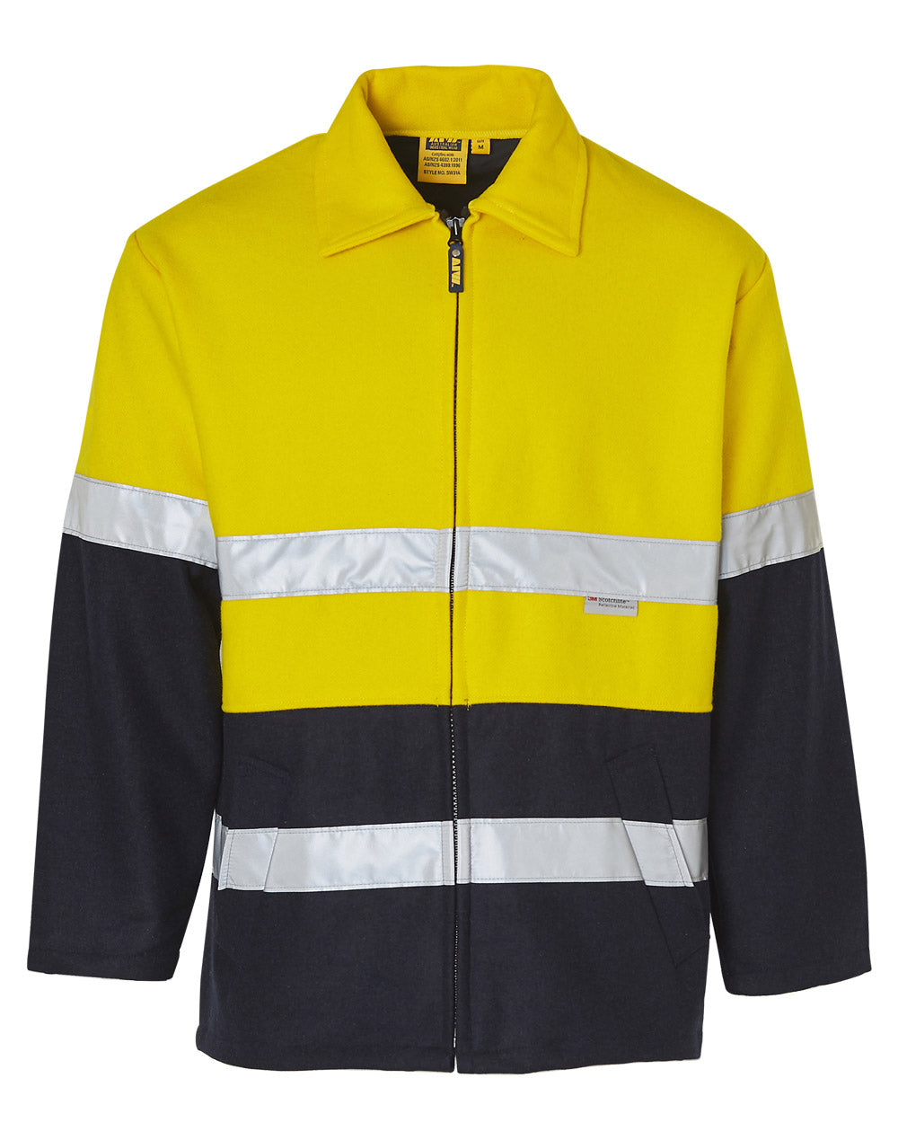 Hi Vis 2 Tone Safety Jacket - SW31A