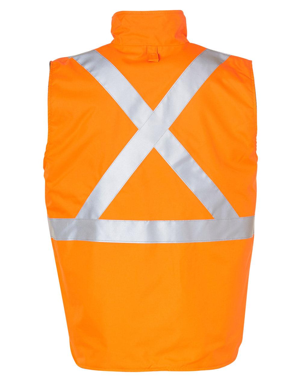 Hi Vis Safety Vest with X Pattern - SW37