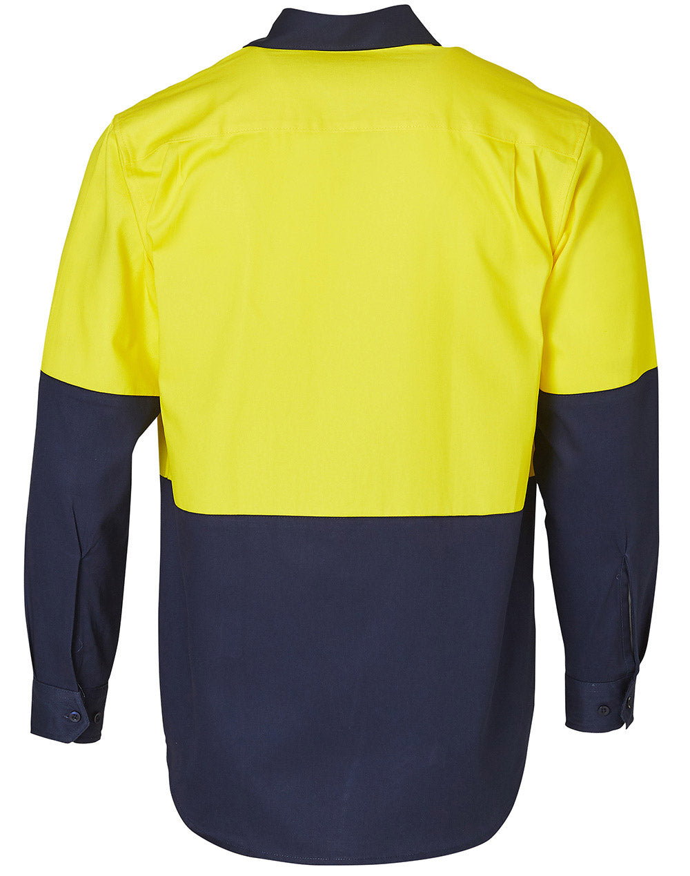 Hi Vis Cotton Drill Long Sleeve Shirt - SW54