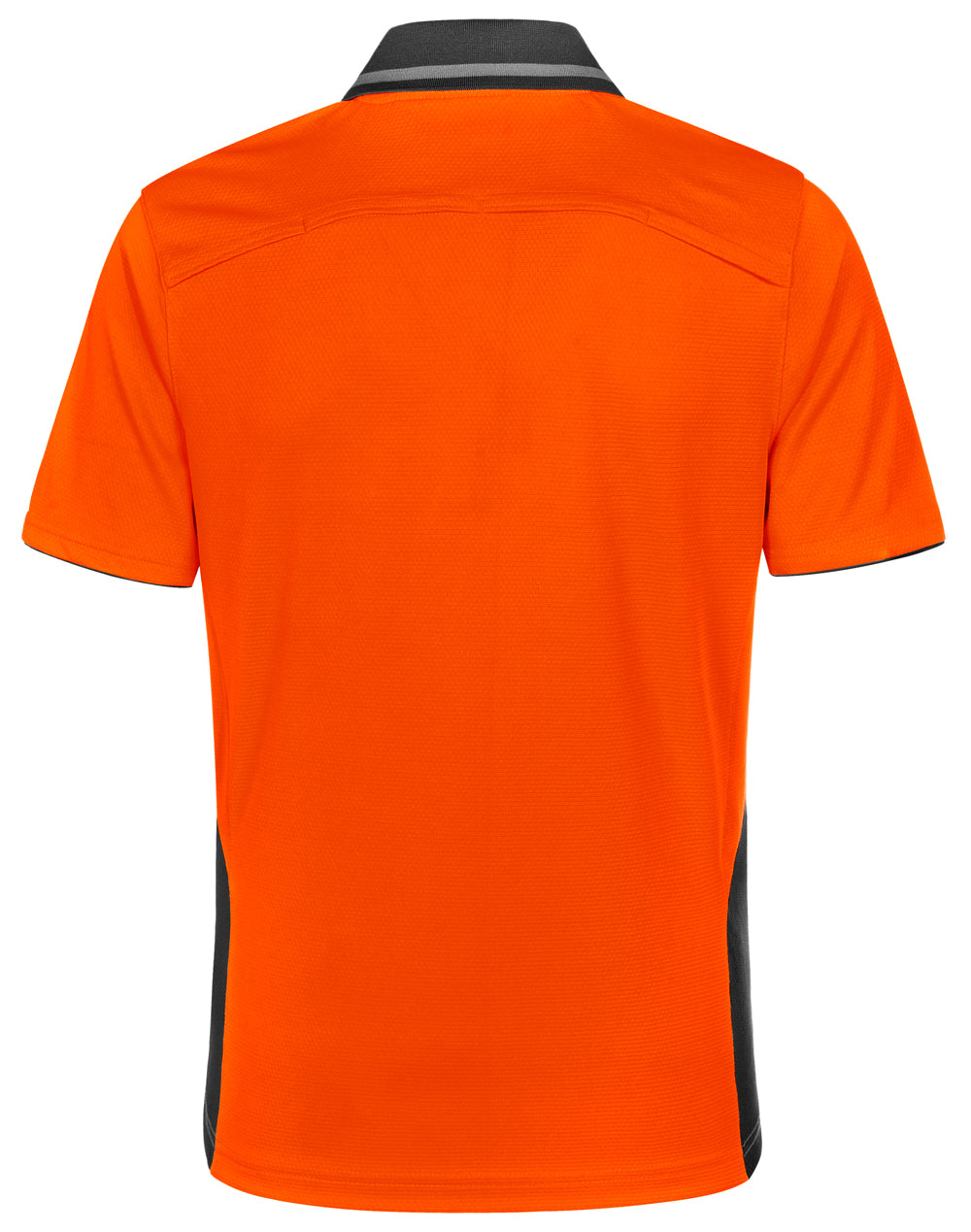 Unisex Hi-Vis Bamboo Charcoal Vented Short Sleeve Polo - SW79