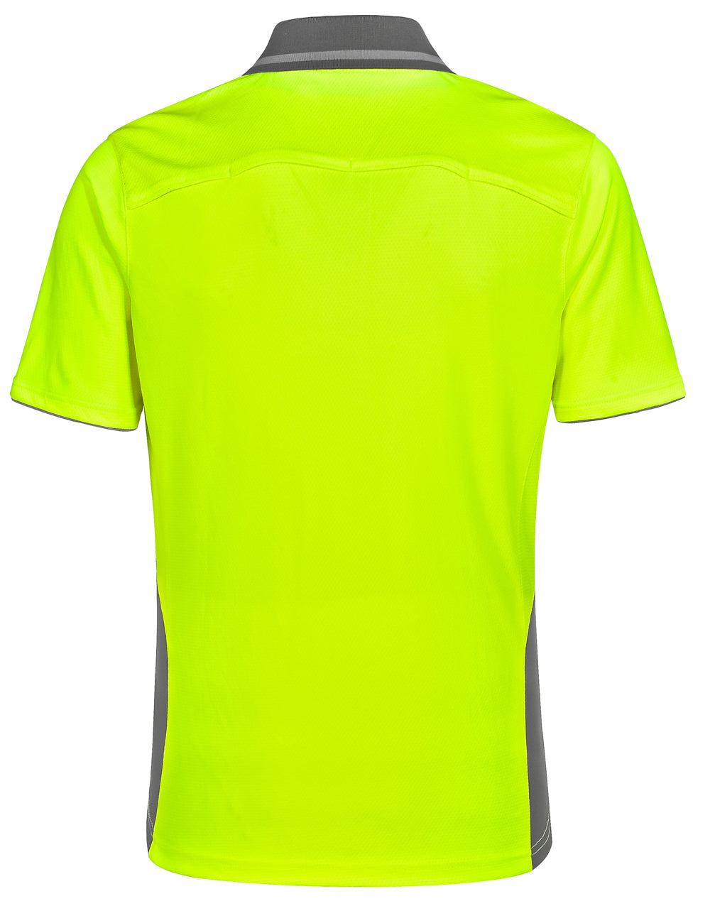 Unisex Hi-Vis Bamboo Charcoal Vented Short Sleeve Polo - SW79