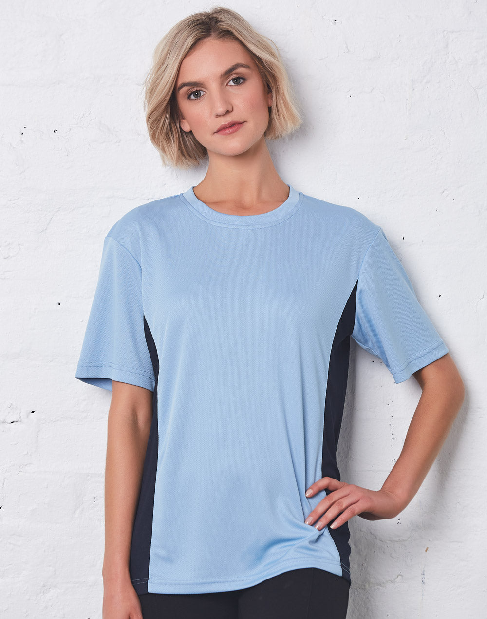 Adults Unisex CoolDry Mesh Contrast Tee Shirt - TS12 (6 colours)