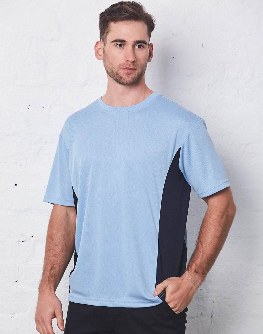 Adults Unisex CoolDry Mesh Contrast Tee Shirt - TS12 (6 colours)