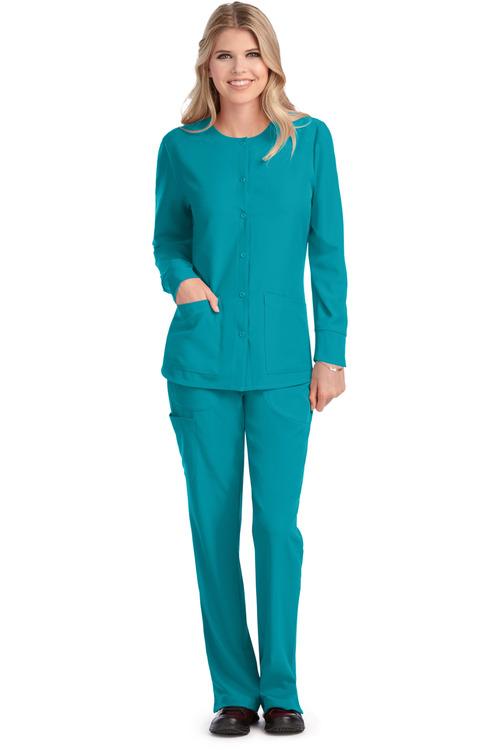 Ladies Stability Warm-Up Scrub Jacket - SK401 (8 Colours)