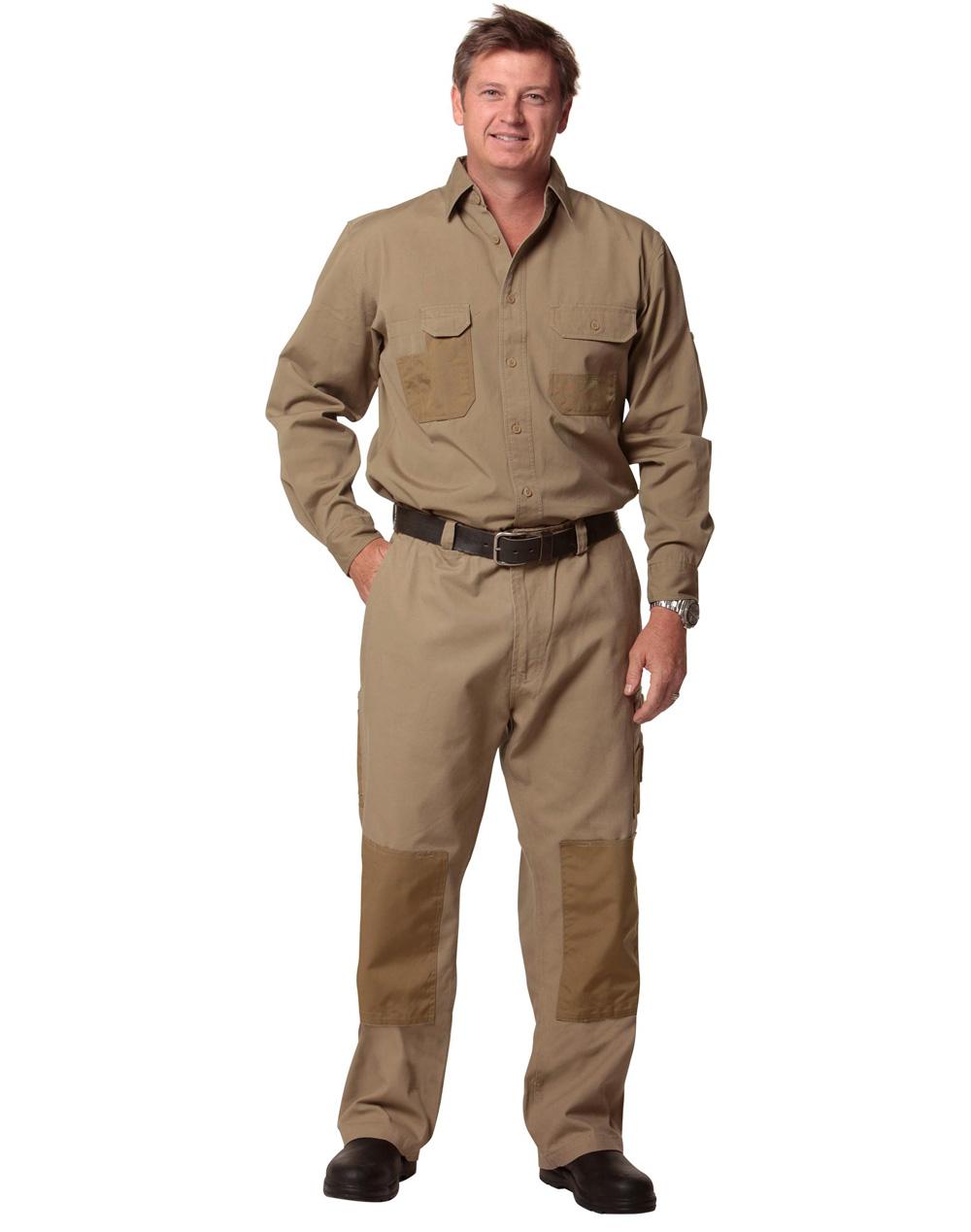 Mens Cordura® Durable Long Sleeve Work Shirt - WT06