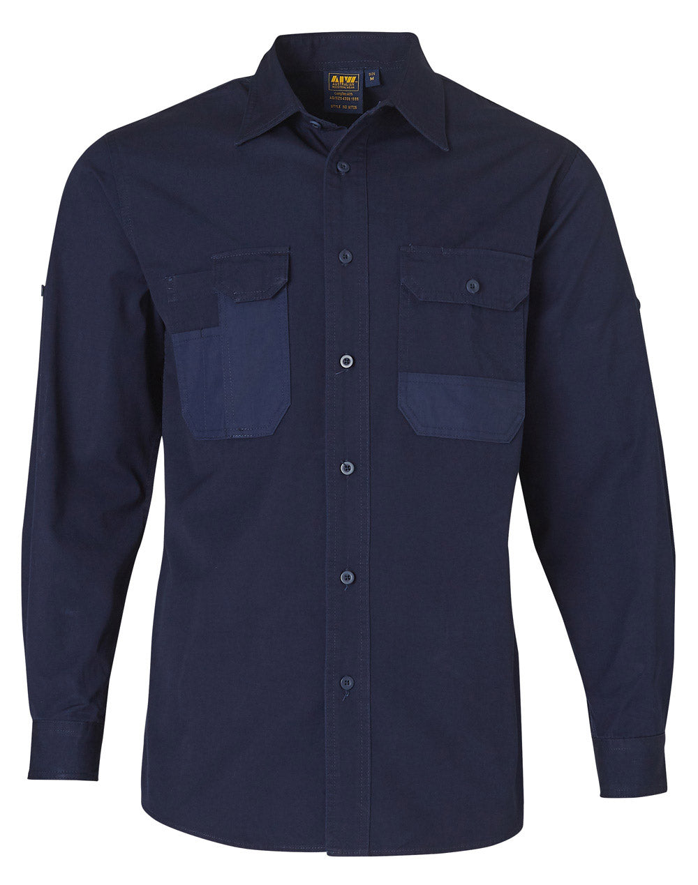Mens Cordura® Durable Long Sleeve Work Shirt - WT06