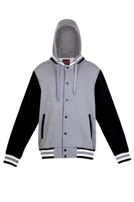 Mens Varsity Jacket & Hood - F907HB