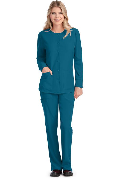 Ladies Stability Warm-Up Scrub Jacket - SK401 (8 Colours)