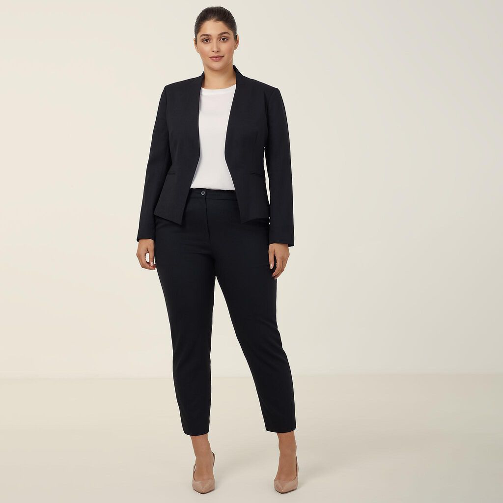 Ladies Dobby Stretch Edge to Edge Jacket - CAT1DG