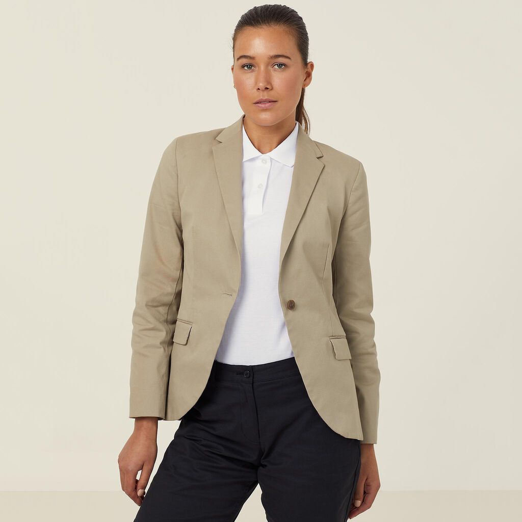 Ladies Stretch Cotton Blazer - CAT1FF