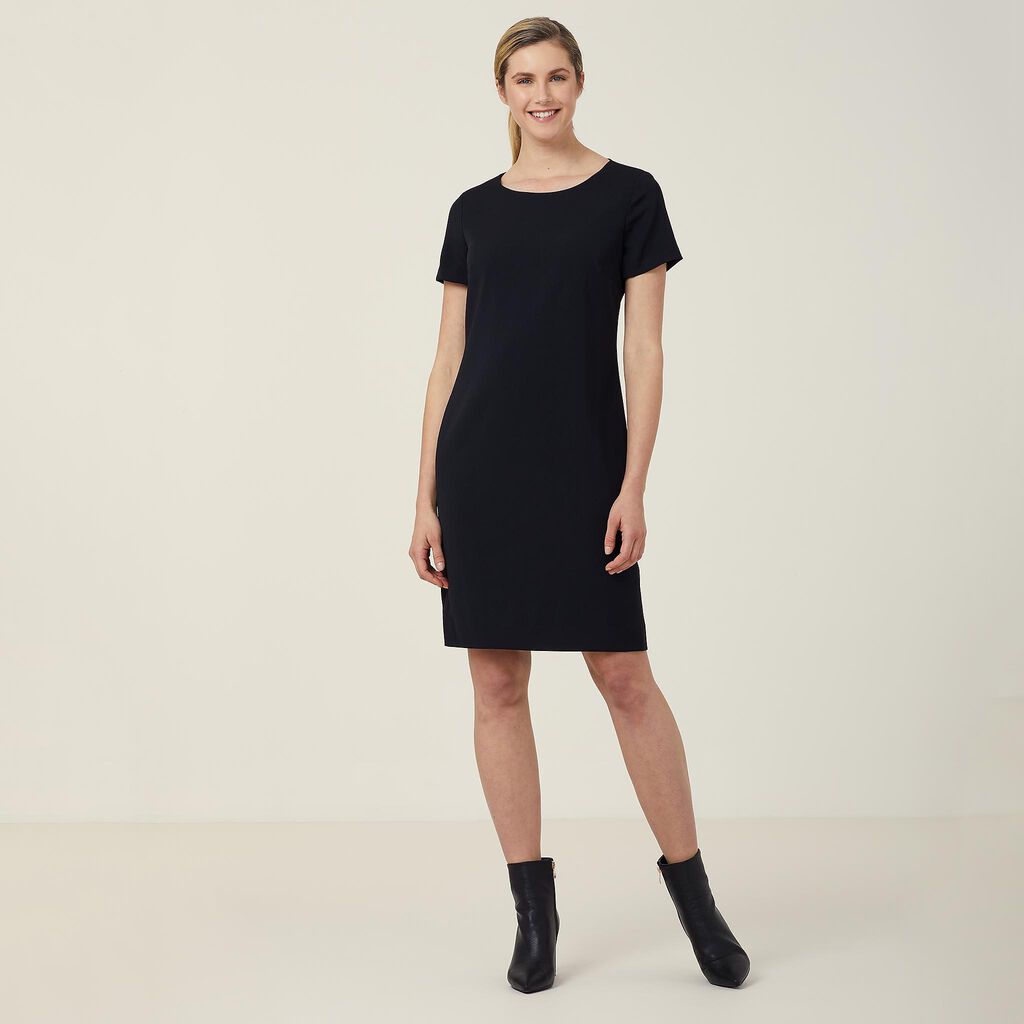 Ladies Short Sleeve Dress - CAT67A
