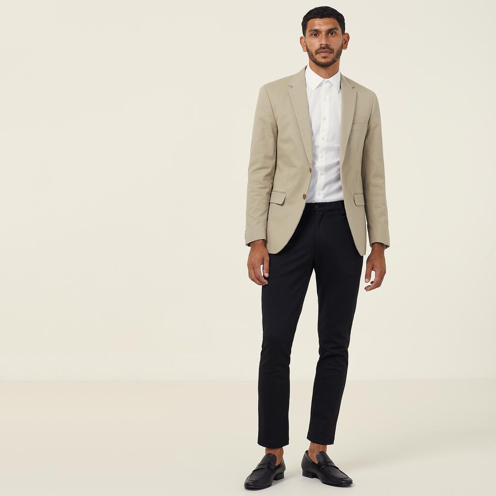 Mens Stretch Cotton Blazer - CATBC5