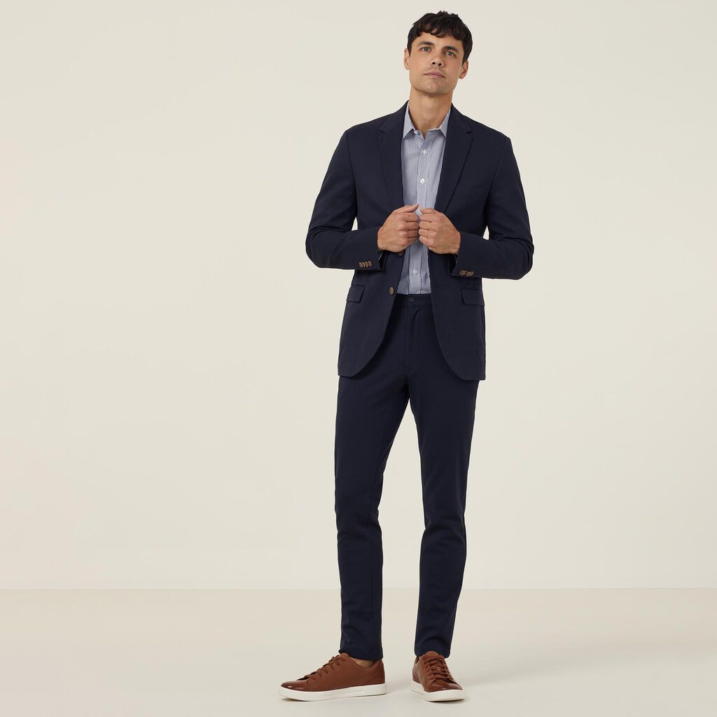 Mens Stretch Cotton Blazer - CATBC5