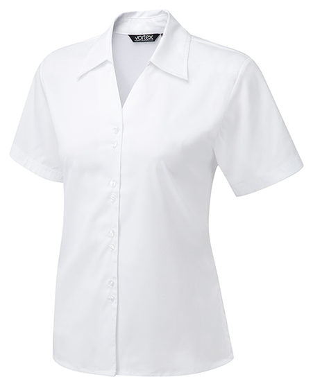 Freya Double Button Blouse Short Sleeve