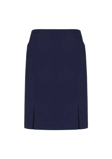 Ladies Front Pleat Detail Straight Skirt 20720