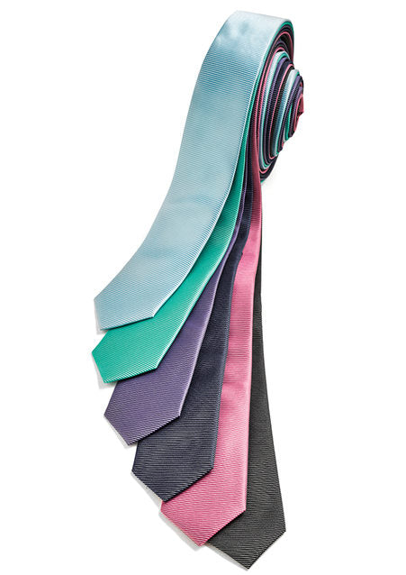 Mens Slim Monotone Design Tie - 99104