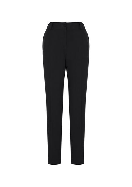 Ladies Bandless Elastic Waist Back Slimline Pant 10722