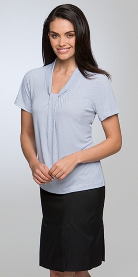 Pippa Print Ladies Short Sleeve Shirt 2224