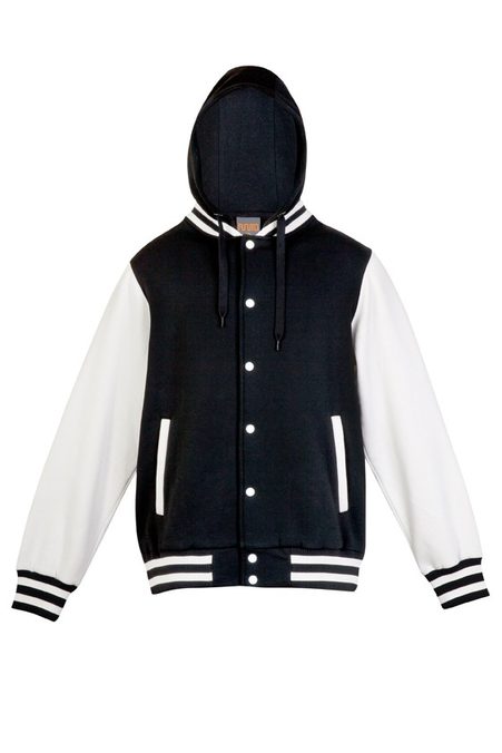 Mens Varsity Jacket & Hood - F907HB