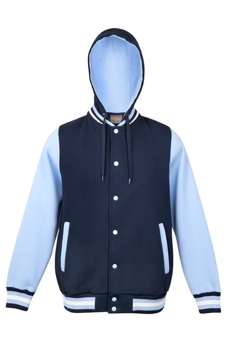 Mens Varsity Jacket & Hood - F907HB