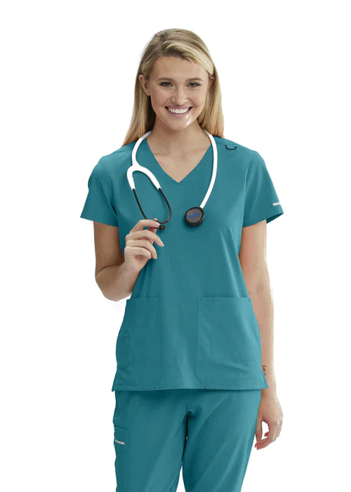 Ladies Focus Scrub Top - SKT025 (6 Colours)