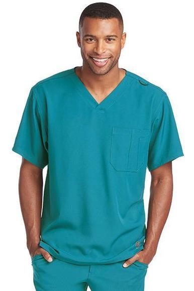 Men's Structure Scrub Top - SK0112 (7 Colours)