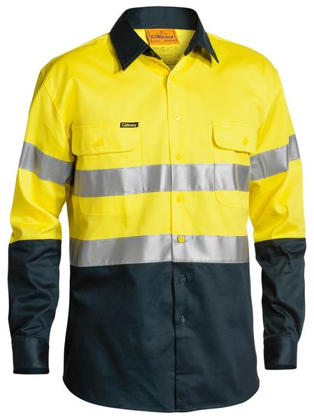 Taped Hi Vis Drill Shirt - BT6456