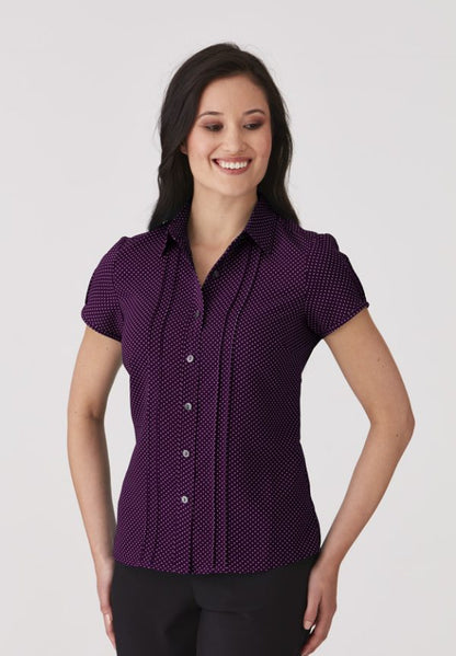 City Stretch Spot Short Sleeve Shirt - 2173 (5 Colours)