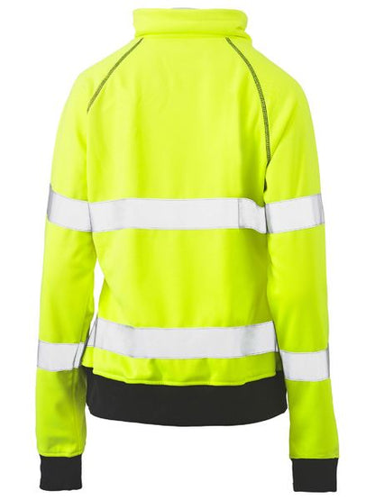 Women's Taped Hi Vis Fleece Jumper - BKL6818T
