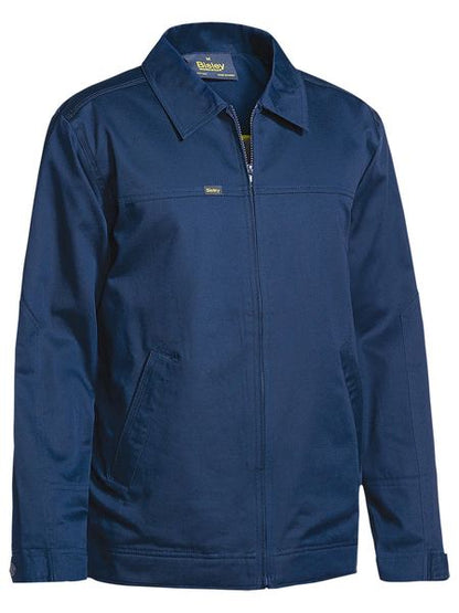 Cotton Drill Jacket With Liquid Repellent Finish - BJ6916