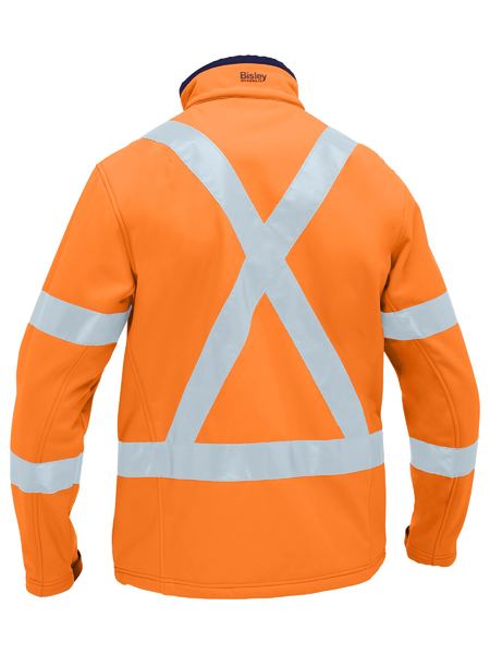 X Taped Hi Vis Soft Shell Jacket - BJ6059XT