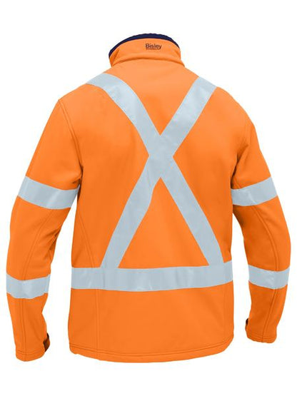 X Taped Hi Vis Soft Shell Jacket - BJ6059XT