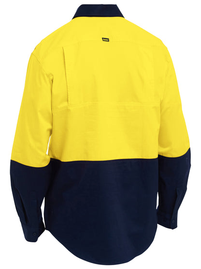Hi Vis Cool Lightweight Drill Shirt - BS6695
