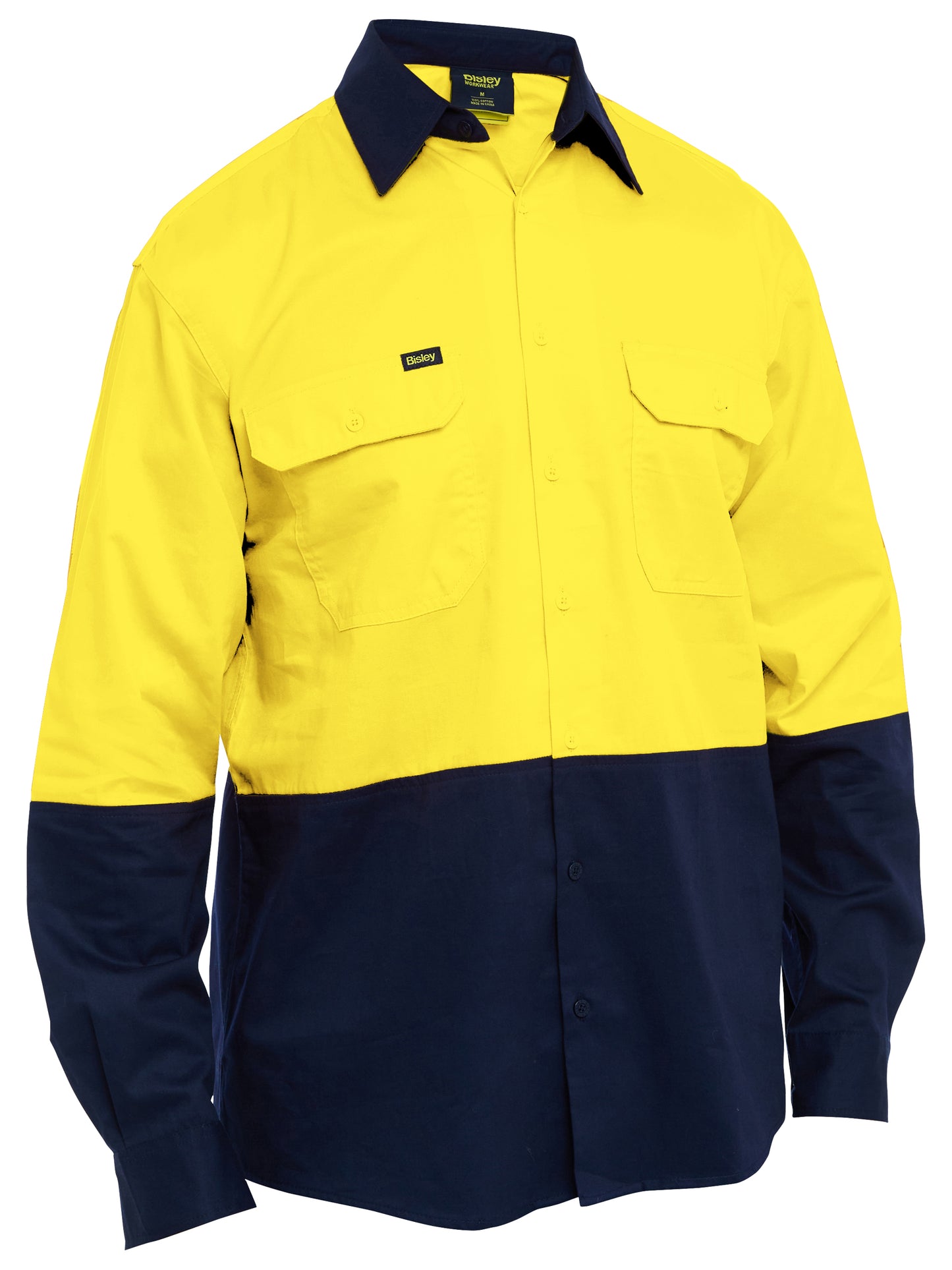 Hi Vis Cool Lightweight Drill Shirt - BS6695