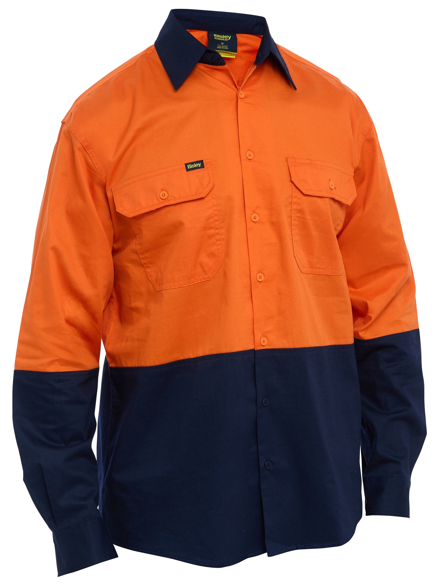 Hi Vis Cool Lightweight Drill Shirt - BS6695