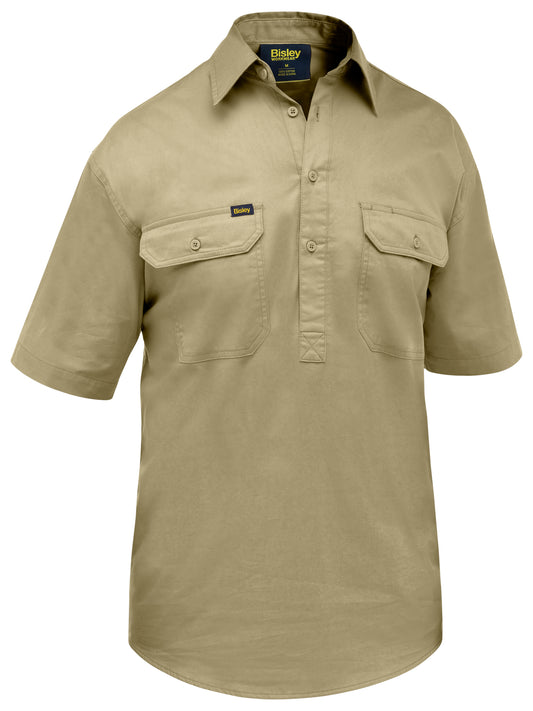 Closed Front Cool Lightweight Shirt - BSC1820