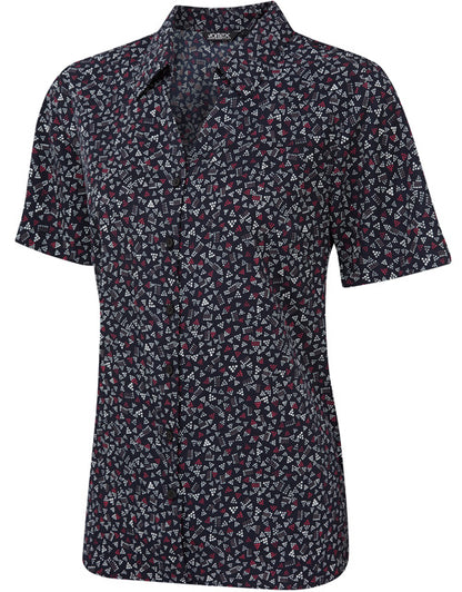 Jenni Button Down Printed Blouse